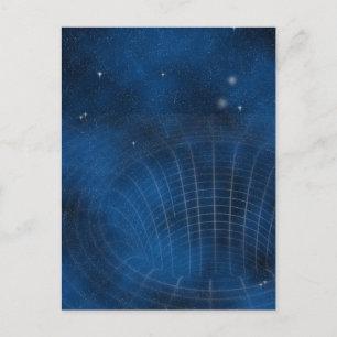 postal del agujero negro