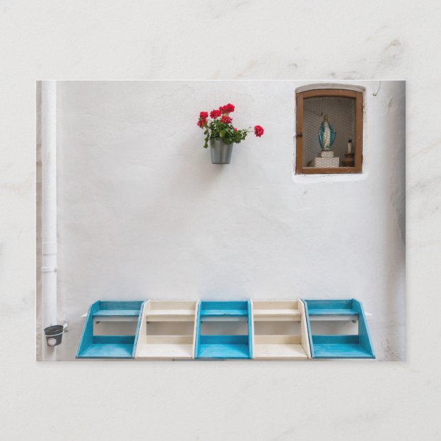 Postal del altar del altar de la calle Virgin Mary (Anverso)