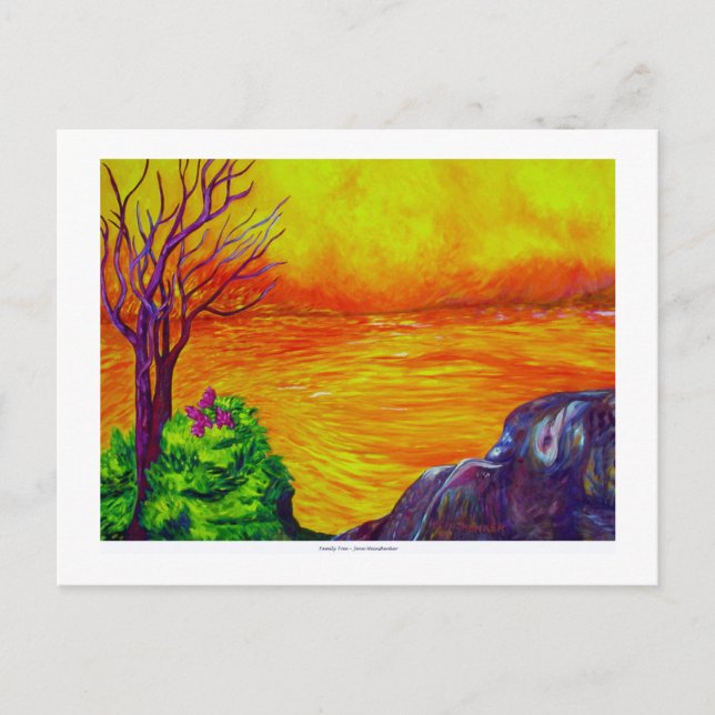 POSTAL del árbol de familia (Anverso)