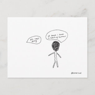 postal del aroma del humor