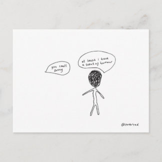 postal del aroma del humor