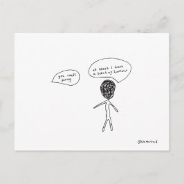 postal del aroma del humor