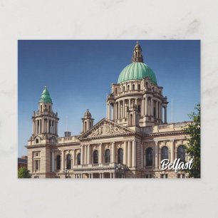 Postal del ayuntamiento de Belfast