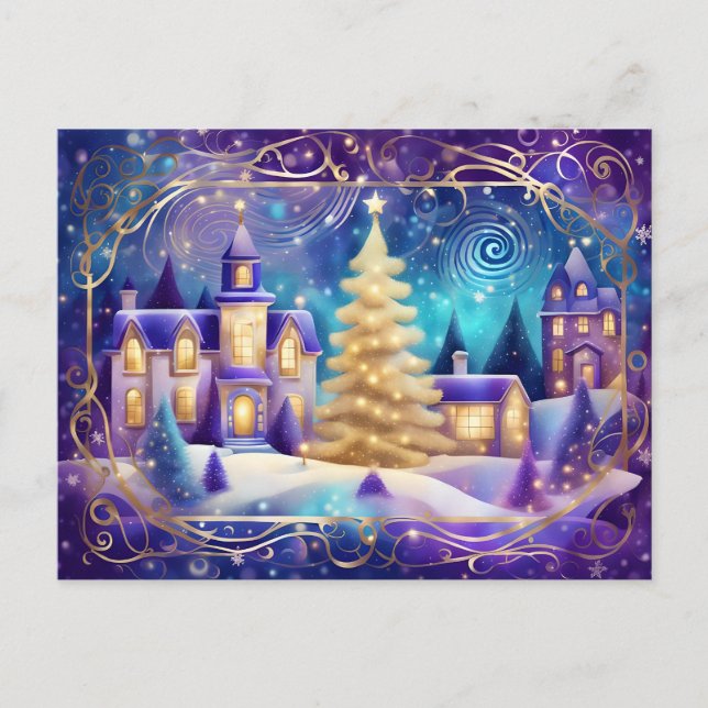 postal del ayuntamiento de navidades (Anverso)