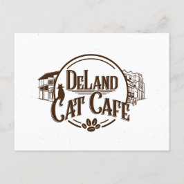 Postal del Café DeLand Cat
