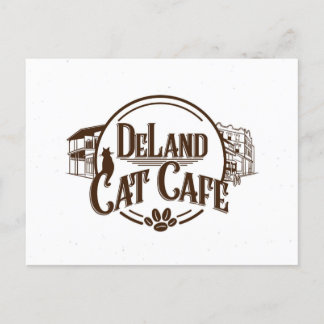 Postal del Café DeLand Cat