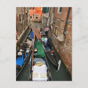 Postal del Canal de Venecia