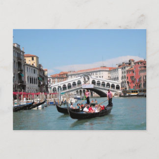 Postal del Canal de Venecia