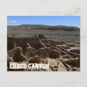 Postal del Cañón Chaco