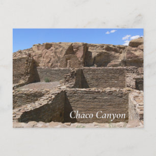 Postal del Cañón Chaco
