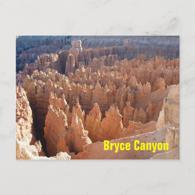 Postal del cañón de Bryce (Anverso)