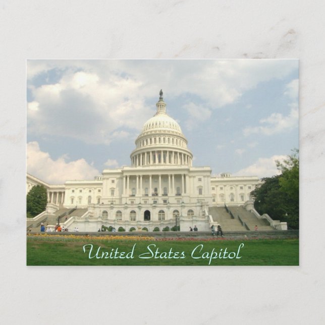 Postal del Capitolio de Estados Unidos (Anverso)