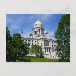 Postal del Capitolio de la Isla Rhode