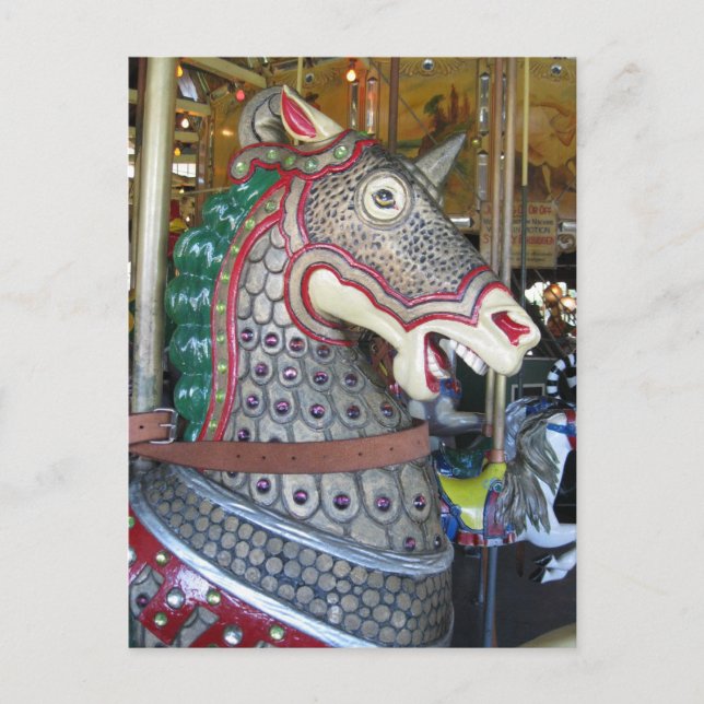 Postal del carrusel (Anverso)