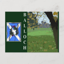 postal del castillo de Balloch