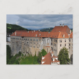 postal del castillo de Cesky Krumlov