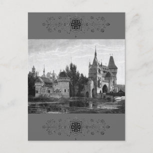 Postal del castillo medieval