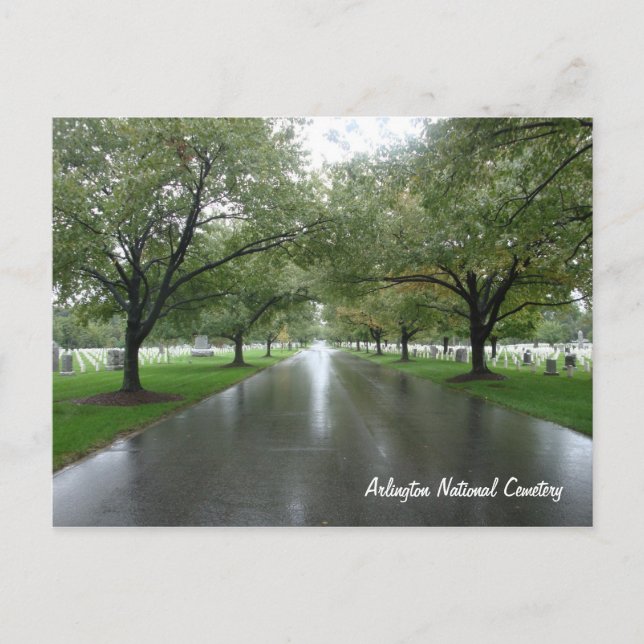 Postal del Cementerio Nacional de Arlington (Anverso)