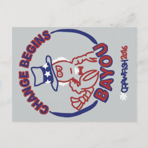 Postal del #ChangeBeginsBayou