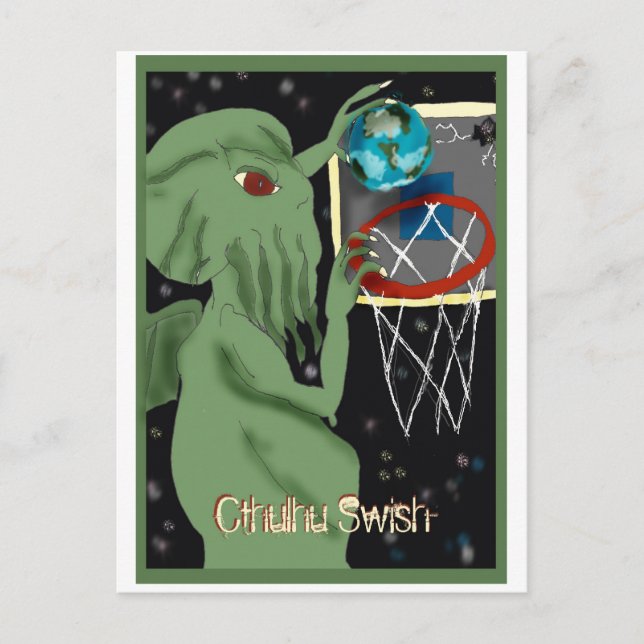 Postal del chasquido de Cthulhu (Anverso)