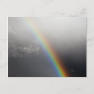 Postal del cielo del arco iris