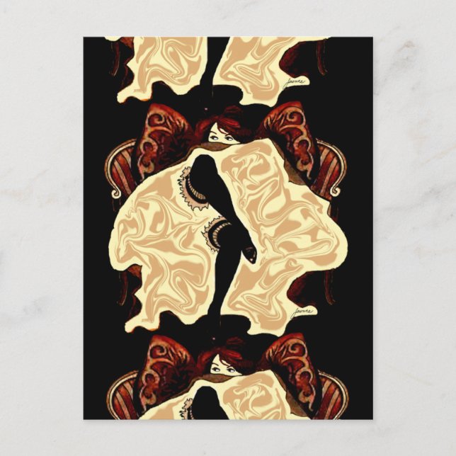 Postal del club nocturno Chou Chou (Anverso)