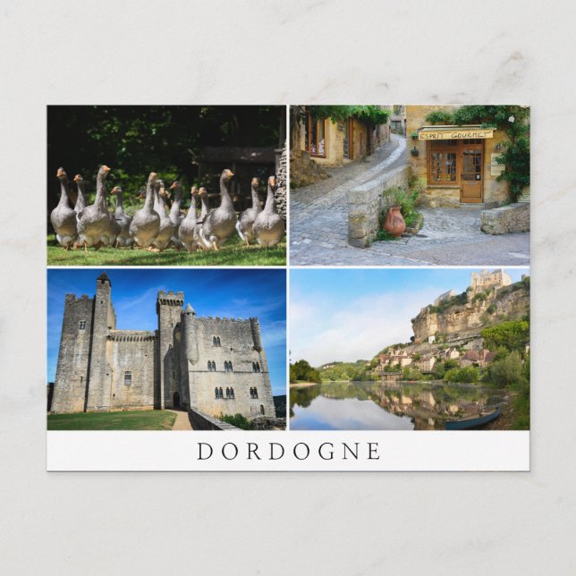 Postal del collage de Dordogne (Anverso)