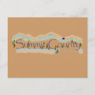 Postal del Condado de la Cumbre Colorado