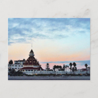 Postal Del Coronado Sunset