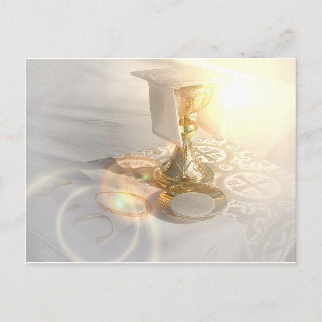 Postal del cuerpo de Cristo (Anverso)