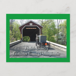 Postal del _del país de Amish