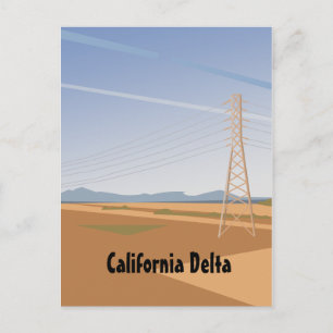 postal del Delta de California