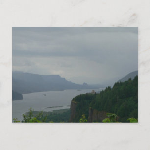 Postal del desfiladero del río Columbia