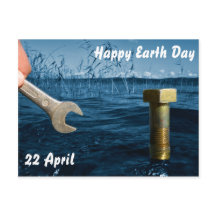 postal del Día de la Tierra