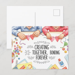 Postal del día de los abuelos felices