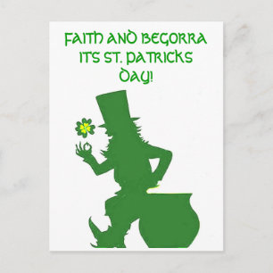 postal del DÍA DE LOS PATRICKS DE ST.
