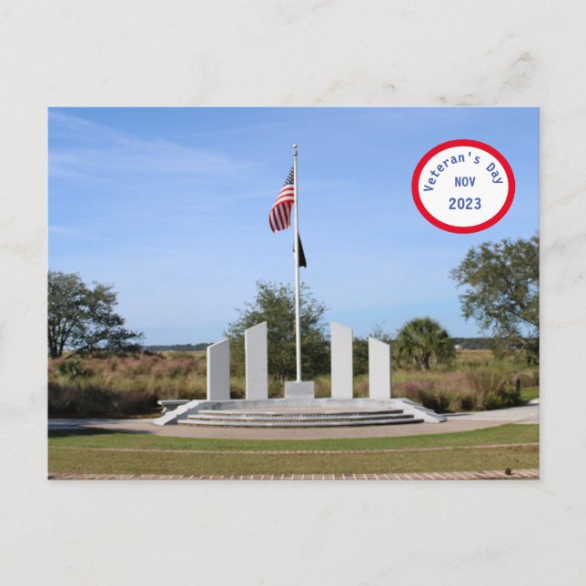 Postal del Día de los Veteranos (Anverso)