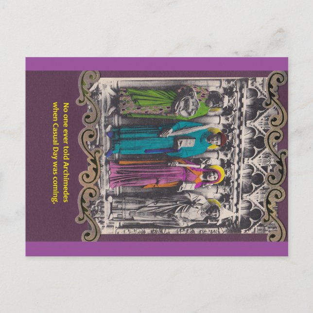 Postal del Día del Casual (Anverso)