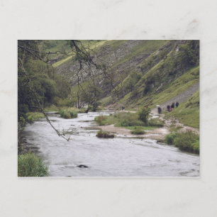 postal del distrito Peak de Dovedale
