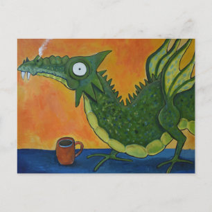 Postal del Dragón del Café