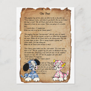 Postal del duelo de Eugene Field