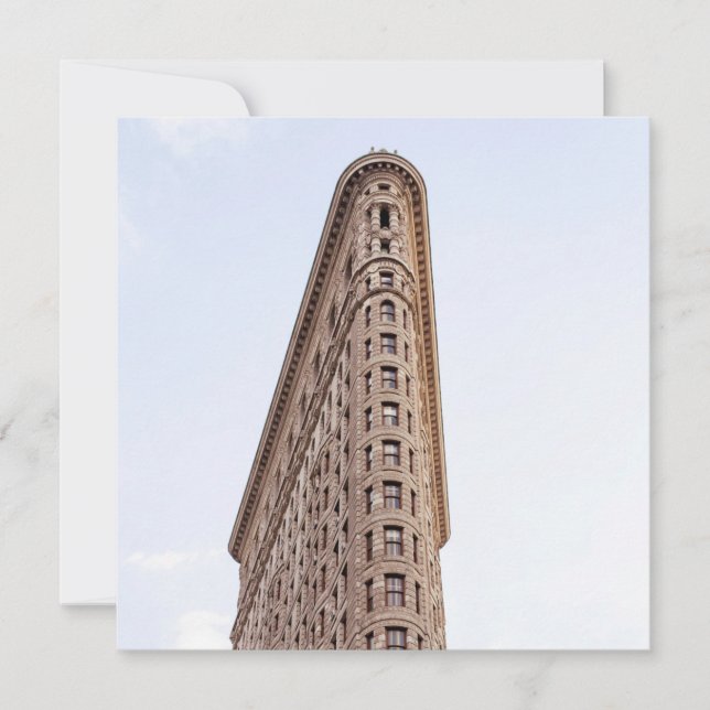 Postal del edificio Flatiron (Anverso)