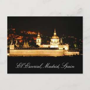 Postal del EL Escorial