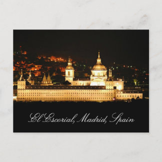 Postal del EL Escorial