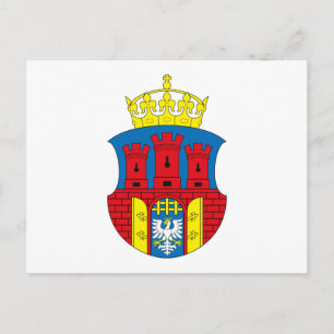 Postal del Escudo de Armas de Cracovia