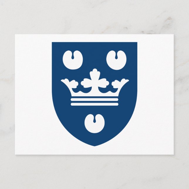 Postal del escudo de armas de Kobenhavn (Anverso)