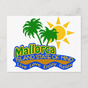 postal del estado mental de Mallorca