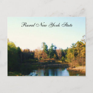 postal del estado RURAL de NUEVA YORK