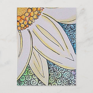 Postal del estallido de la margarita