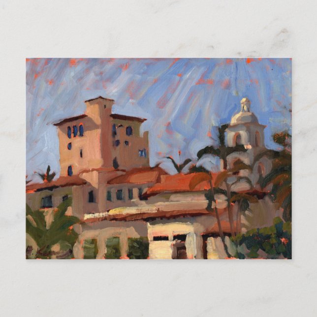 postal del Everglades Club (Anverso)